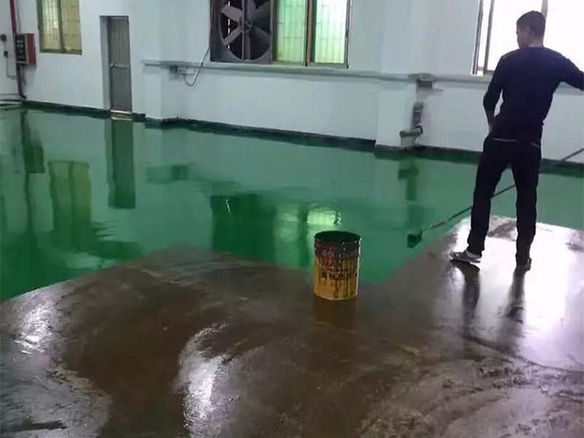 环氧滚涂施工
